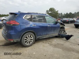 2017 Nissan Rogue SV with VIN 5N1AT2MTXHC744920, listed as a Copart auction lot 43873515 with 157,681 mi miles and Salvage Title. Bid and sale history available at carsss.com. Image 3.