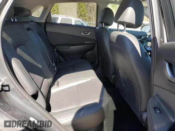 2019 Hyundai Kona Limited with VIN KM8K3CA50KU387412, listed as a Copart auction lot 50566095 with 124,779 mi miles and Salvage Title. Bid and sale history available at carsss.com. Image 10.