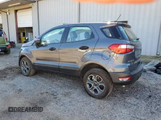 2021 Ford EcoSport S z VIN MAJ6S3FL4MC456181, wystawiony jako Copart lot #49713545 z przebiegiem 15 022 mil mil oraz Szkody całkowita. Historia ofert i sprzedaży dostępna na DreamBid. Obrazek 2.