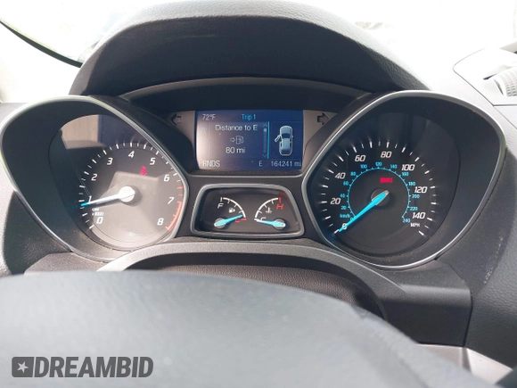 2016 Ford Escape SE with VIN 1FMCU0G73GUA91025, listed as a IAAI auction lot 42100978 with 164,241 mi miles. Bid and sale history available at carsss.com. Image 7.