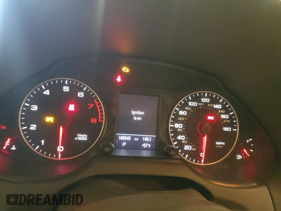 2011 Audi Q5 3.2L Premium Plus with VIN WA1DKAFP0BA045453, listed as a Copart auction lot 51446585 with 166,545 mi miles and Salvage Title. Bid and sale history available at carsss.com. Image 9.