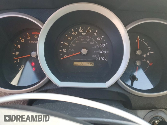 2007 Toyota 4Runner SR5 with VIN JTEZU14RX70097322, listed as a Copart auction lot 51704005 with 221,479 mi miles and Salvage Title. Bid and sale history available at carsss.com. Image 9.