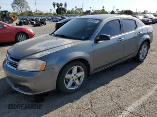 2012 Dodge Avenger SE with VIN 1C3CDZAB2CN141380, listed as a Copart auction lot 52624675 with 164,579 mi miles and Clean Title. Bid and sale history available at carsss.com. Image 1.