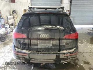 2014 Audi Q5 Premium Plus with VIN WA1LFAFP6EA098307, listed as a Copart auction lot 45463905 with Not provided miles and Salvage title. Bid and sale history available at DreamBid. Image 6.