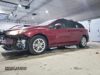 2017 Subaru Impreza Premium with VIN 4S3GTAD66H3721363, listed as a Copart auction lot 42606925 with 100,908 mi miles and Salvage title. Bid and sale history available at DreamBid. Image 1.