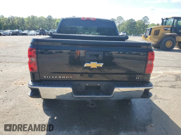 2016 Chevrolet Silverado 1500 LT with VIN 3GCUKREC4GG110641, listed as a Copart auction lot 52310425 with 156,968 mi miles and Salvage Title. Bid and sale history available at DreamBid. Image 6.