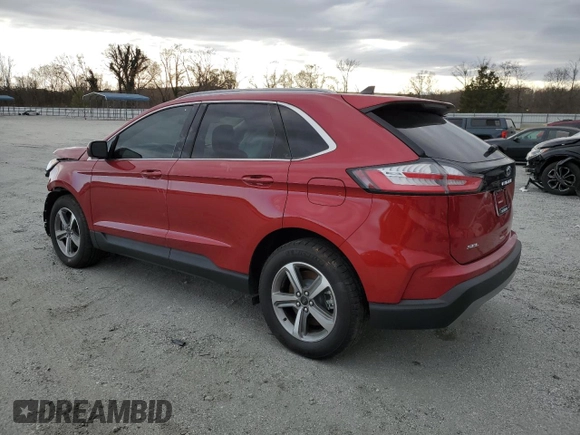 2024 Ford Edge SEL with VIN 2FMPK4J94RBA13676, listed as a Copart auction lot 49820135 with 12,736 mi miles and Salvage Title. Bid and sale history available at carsss.com. Image 2.