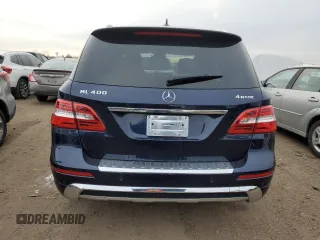2015 Mercedes-Benz M 400 with VIN 4JGDA5GB3FA514815, listed as a Copart auction lot 43934035 with 90,250 mi miles and Salvage Title. Bid and sale history available at DreamBid. Image 6.