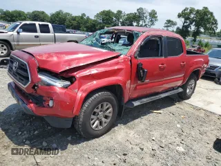 2017 Toyota Tacoma SR5 with VIN 3TMAZ5CN7HM042771, listed as a Copart auction lot 62458715 with 114,922 mi miles and Non repairable. Bid and sale history available at DreamBid. Image 1.