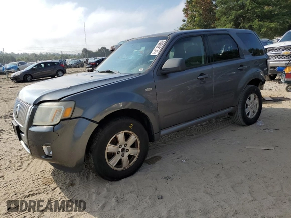 2009 Mercury Mariner with VIN 4M2CU81G69KJ18657, listed as a Copart auction lot 68869154 with 186,290 mi miles and Salvage title. Bid and sale history available at DreamBid. Image 1.