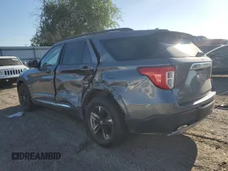 2022 Ford Explorer XLT z VIN 1FMSK7DH9NGB24113, wystawiony jako Copart lot #52040235 z przebiegiem 25 858 mil mil oraz Szkoda całkowita • Salvage title. Historia ofert i sprzedaży dostępna na DreamBid. Obrazek 2.