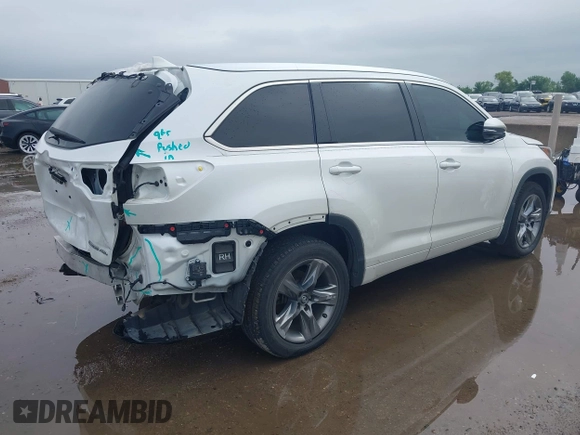2018 Toyota Highlander Limited with VIN 5TDDZRFH3JS887374, listed as a IAAI auction lot 42363370 with 128,601 mi miles and . Bid and sale history available at DreamBid. Image 4.
