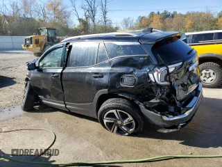 2019 GMC Terrain SLT with VIN 3GKALVEV1KL114161, listed as a Copart auction lot 76381154 with 35,638 mi miles and Salvage Title. Bid and sale history available at carsss.com. Image 2.