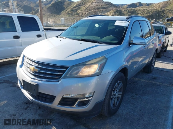 2015 Chevrolet Traverse LT with VIN 1GNKRGKD4FJ243697, listed as a IAAI auction lot 41809476 with 127,830 mi miles and . Bid and sale history available at DreamBid. Image 18.