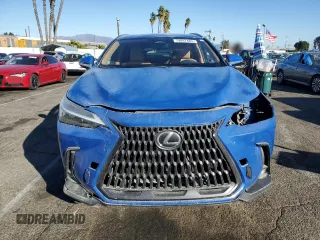 2022 Lexus NX with VIN JTJADCAZ4N5002395, listed as a Copart auction lot 79897404 with 13,612 mi miles and Salvage Title. Bid and sale history available at carsss.com. Image 5.