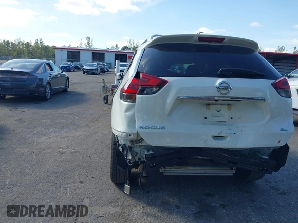 2019 Nissan Rogue SL with VIN 5N1AT2MT6KC814694, listed as a IAAI auction lot 38828631 with 46,019 mi miles and . Bid and sale history available at DreamBid. Image 6.