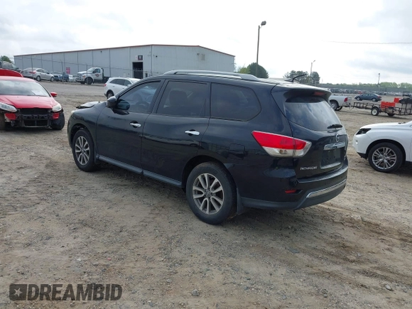 2014 Nissan Pathfinder SL with VIN 5N1AR2MM0EC607116, listed as a IAAI auction lot 41944716 with 215,670 mi miles and . Bid and sale history available at DreamBid. Image 3.