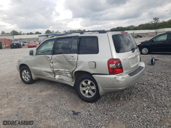 2005 Toyota Highlander with VIN JTEDP21A850060322, listed as a Copart auction lot 71730914 with 254,151 mi miles and Salvage Title. Bid and sale history available at carsss.com. Image 2.