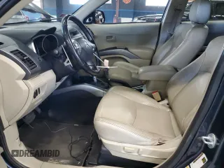 2007 Mitsubishi Outlander XLS with VIN JA4MT41X87Z019052, listed as a Copart auction lot 87622545 with 194,753 mi miles and Salvage Title. Bid and sale history available at carsss.com. Image 7.