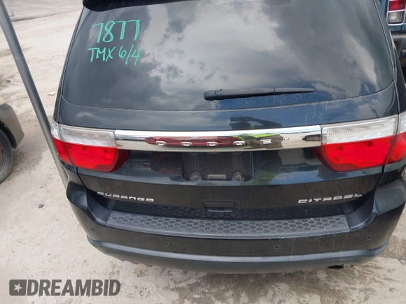 2011 Dodge Durango Citadel with VIN 1D4RD5GG6BC637877, listed as a IAAI auction lot 42434083 with 254,579 mi miles and . Bid and sale history available at DreamBid. Image 16.