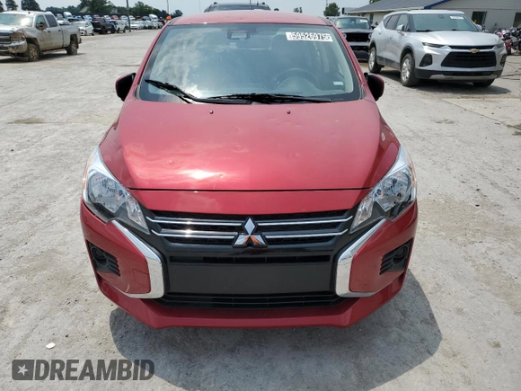 2024 Mitsubishi Mirage ES z VIN ML32AUHJ4RH028833, wystawiony jako Copart lot #59526975 z przebiegiem 7 928 mil mil oraz Czysty tytuł • Clean title. Historia ofert i sprzedaży dostępna na DreamBid. Obrazek 5.