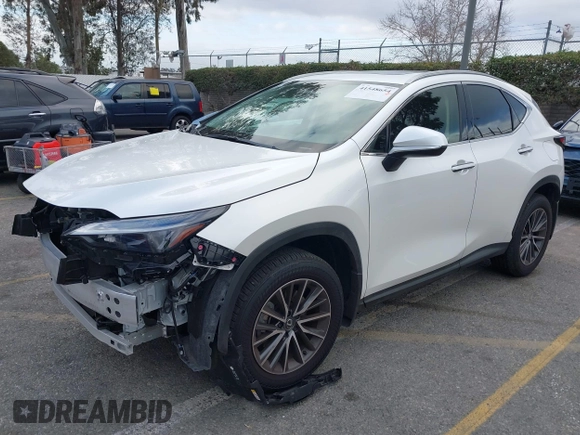 2024 Lexus NX 250 with VIN JTJADCAZ4R2013677, listed as a IAAI auction lot 41548654 with 24,564 mi miles and . Bid and sale history available at DreamBid. Image 18.