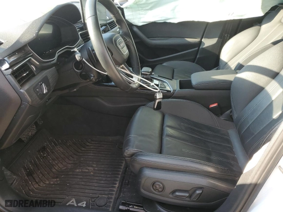 2021 Audi A4 Sedan S line Premium Plus with VIN WAUEAAF40MN003702, listed as a Copart auction lot 47108135 with 0 mi miles and Salvage Title. Bid and sale history available at carsss.com. Image 7.