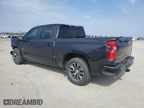 2024 Chevrolet Silverado 1500 RST with VIN 2GCUDEEDXR1139228, listed as a Copart auction lot 45661225 with 2,698 mi miles and Salvage Title. Bid and sale history available at carsss.com. Image 2.