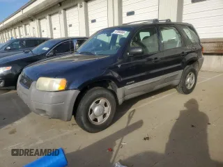 2002 Ford Escape XLS Choice with VIN 1FMYU01102KC91021, listed as a Copart auction lot 47584065 with 211,589 mi miles and Clean title. Bid and sale history available at DreamBid. Image 1.