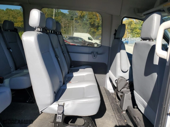 2016 Ford Transit Wagon XL with VIN 1FBAX2CM3GKA53692, listed as a Copart auction lot 77101654 with 61,432 mi miles and Salvage Title. Bid and sale history available at carsss.com. Image 11.