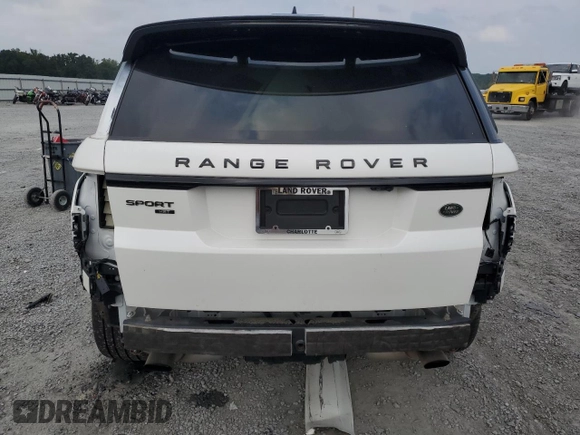 2022 Land Rover Range Rover Sport HST with VIN SALWS2RU8NA219045, listed as a Copart auction lot 71294394 with 38,088 mi miles and Salvage Title. Bid and sale history available at carsss.com. Image 6.