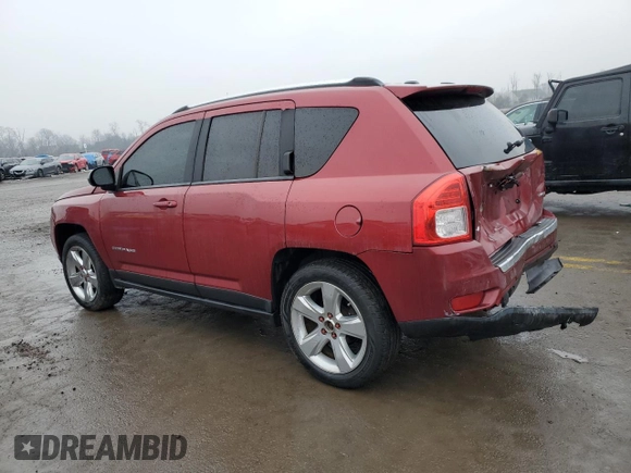 2011 Jeep Compass Limited with VIN 1J4NF5FB7BD164166, listed as a Copart auction lot 42516155 with 129,584 mi miles and Salvage Title. Bid and sale history available at carsss.com. Image 2.