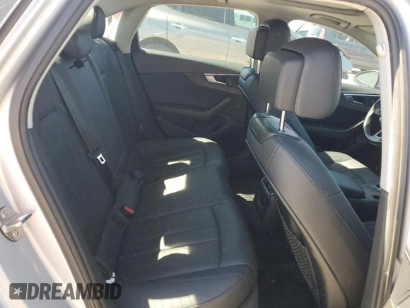 2017 Audi A4 ultra Premium with VIN WAUGMAF44HN059776, listed as a Copart auction lot 47557685 with 81,730 mi miles and Salvage Title. Bid and sale history available at carsss.com. Image 10.