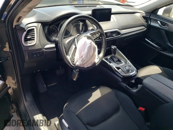 2020 Mazda CX-9 Sport with VIN JM3TCABYXL0423435, listed as a Copart auction lot 57283733 with 27,169 mi miles and . Bid and sale history available at DreamBid. Image 8.