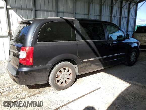 2015 Chrysler Town & Country Touring with VIN 2C4RC1BG7FR553161, listed as a Copart auction lot 72020933 with 154,381 mi miles and Salvage Title. Bid and sale history available at DreamBid. Image 3.