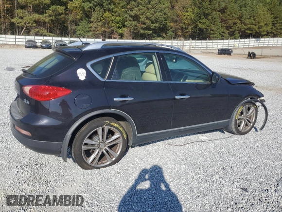 2012 Infiniti EX Journey with VIN JN1AJ0HR2CM451306, listed as a Copart auction lot 77823894 with 180,650 mi miles and Salvage Title. Bid and sale history available at DreamBid. Image 3.