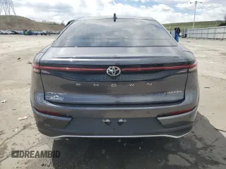 2024 Toyota Crown XLE with VIN JTDAAAAF7R3022194, listed as a Copart auction lot 54059125 with 22,977 mi miles and Salvage Title. Bid and sale history available at DreamBid. Image 6.