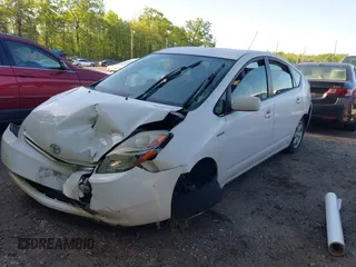 2007 Toyota Prius with VIN JTDKB20U873238639, listed as a IAAI auction lot 42138646 with 1 mi miles. Bid and sale history available at carsss.com. Image 2.