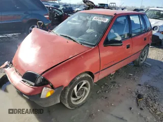 1990 Geo Metro z VIN JG1MR6467LK755382, wystawiony jako Copart lot #43056205 z przebiegiem 40 488 mil mil oraz Szkody całkowita. Historia ofert i sprzedaży dostępna na DreamBid. Obrazek 1.