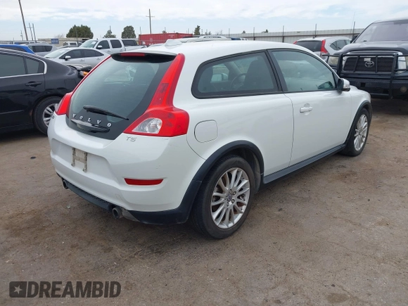 2011 Volvo C30 with VIN YV1672MK2B2243825, listed as a IAAI auction lot 41793318 with 159,300 mi miles. Bid and sale history available at carsss.com. Image 4.