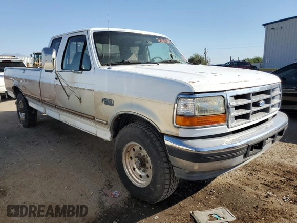 1997 Ford F-250 with VIN 1FTHX25GXVEA22467, listed as a Copart auction lot 75851204 with 153,420 mi miles and Clean title. Bid and sale history available at DreamBid. Image 4.