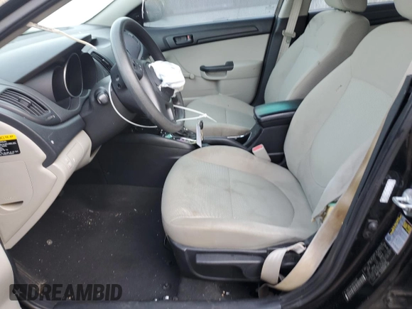 2011 Kia Forte LX with VIN KNAFT4A24B5322328, listed as a Copart auction lot 74719474 with 0 mi miles and Salvage Title. Bid and sale history available at carsss.com. Image 7.
