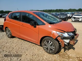 2018 Honda Fit EX with VIN 3HGGK5H89JM719103, listed as a Copart auction lot 59044255 with Not provided miles and Salvage title. Bid and sale history available at DreamBid. Image 4.