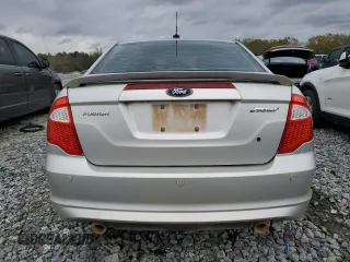 2010 Ford Fusion SPORT with VIN 3FAHP0KC6AR192215, listed as a Copart auction lot 50125045 with 132,125 mi miles and Salvage Title. Bid and sale history available at carsss.com. Image 6.