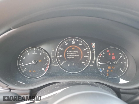 2022 Mazda 3 2.0 with VIN 3MZBPAA77NM309021, listed as a Copart auction lot 68997674 with 13,568 mi miles and Salvage Title. Bid and sale history available at DreamBid. Image 9.