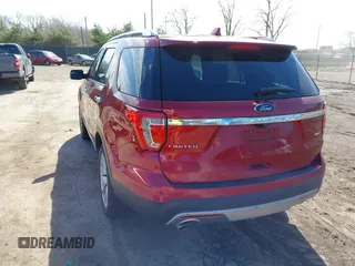 2016 Ford Explorer Limited with VIN 1FM5K8F83GGC15459, listed as a IAAI auction lot 41889025 with 164,174 mi miles. Bid and sale history available at carsss.com. Image 3.