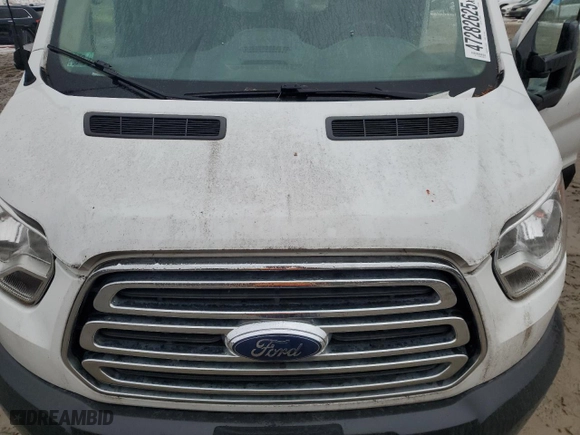 2017 Ford Transit Van with VIN 1FTYR2CG7HKA82886, listed as a Copart auction lot 47282625 with 0 mi miles and Clean Title. Bid and sale history available at carsss.com. Image 12.