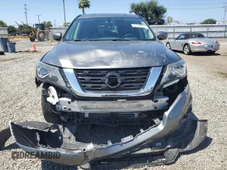 2017 Nissan Pathfinder SL with VIN 5N1DR2MM4HC654523, listed as a Copart auction lot 57589525 with 116,626 mi miles and Salvage title. Bid and sale history available at DreamBid. Image 5.
