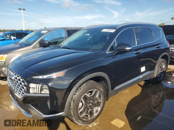 2022 Hyundai Santa Fe Hybrid SEL Premium with VIN KM8S3DA10NU018654, listed as a Copart auction lot 73786674 with 0 mi miles and Non Repairable. Bid and sale history available at carsss.com. Image 1.