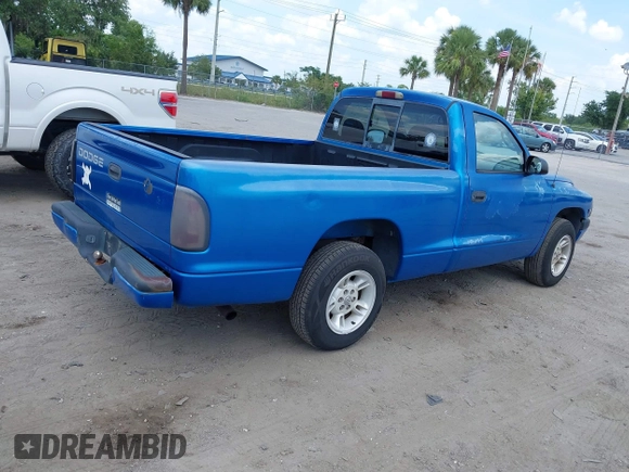 2000 Dodge Dakota z VIN 1B7FL26X1YS799143, wystawiony jako IAAI lot #42303206 z przebiegiem 148 576 mil mil oraz . Historia ofert i sprzedaży dostępna na DreamBid. Obrazek 4.